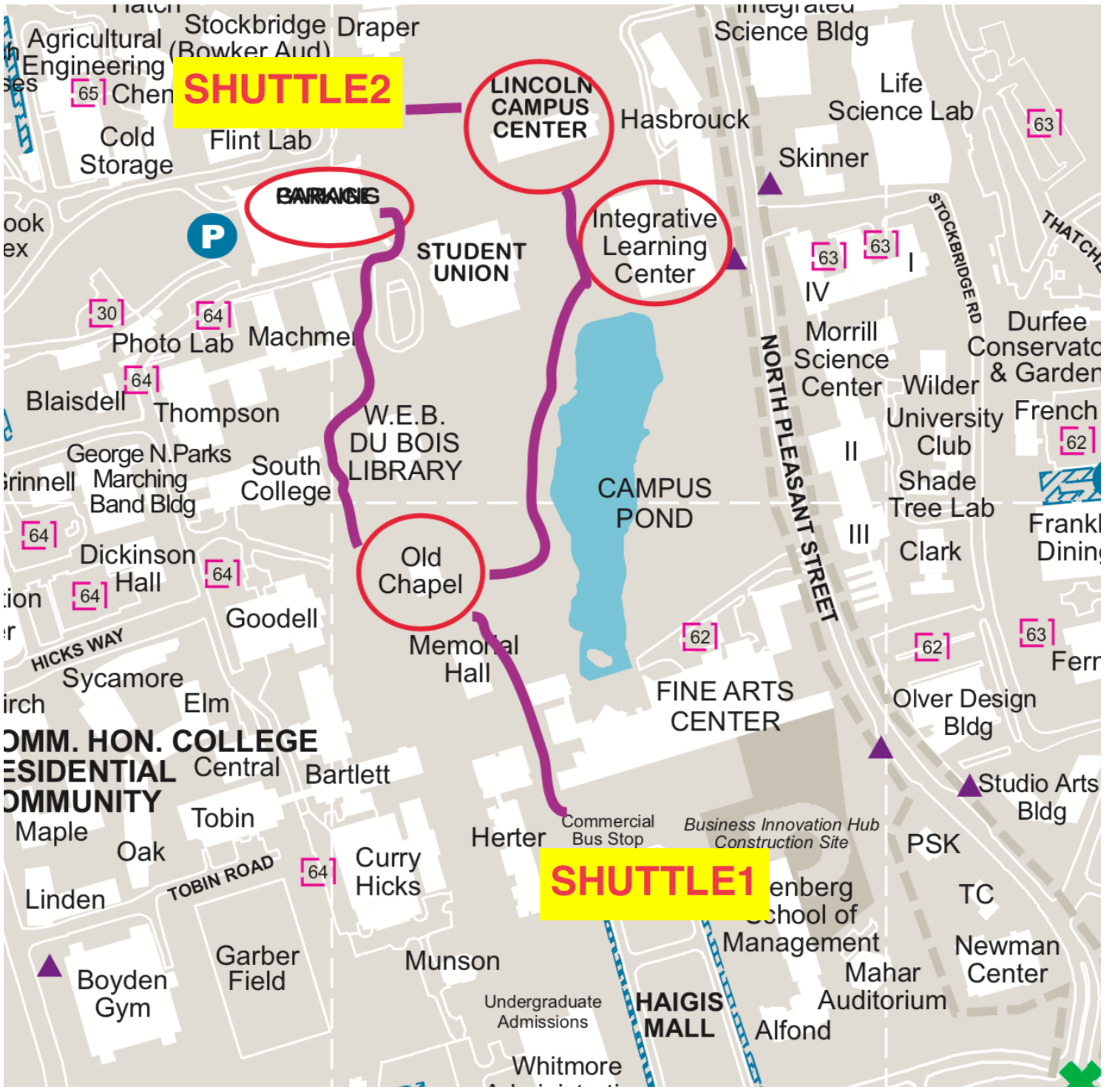 Shuttle Map